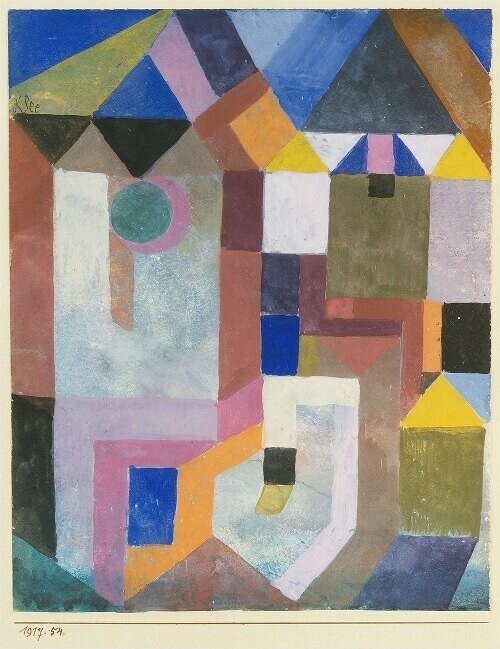 Paul Klee, Colorful Architecture (1917)